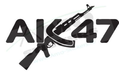 Sticker Auto AK 47