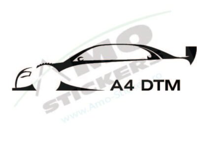 Sticker Auto Audi a4