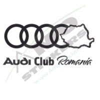 Sticker Auto Audi Club Romania