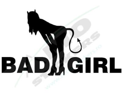 Sticker Auto BAD GIRL