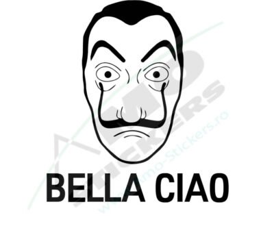 Sticker Auto Bella Ciao
