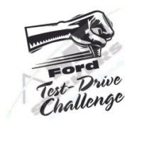 Sticker Auto Ford Test Drive