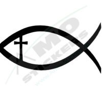 Sticker Auto Christian Sign