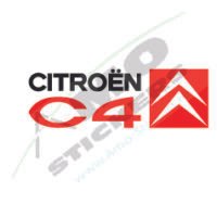 Sticker Auto Citroen C4
