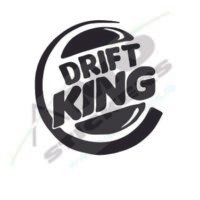 Sticker Auto Drift King