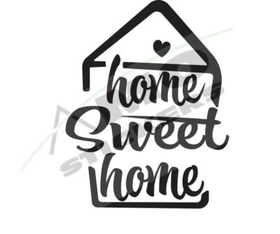 Stickere Decorative Home Sweet Home