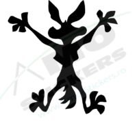 Sticker Auto Izbit de zid