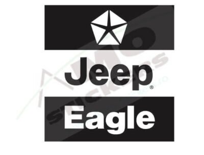 Sticker Auto Eagle Jeep