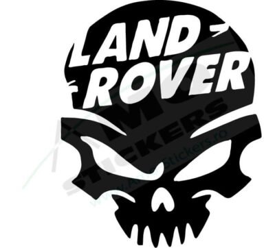 Sticker Auto Land Rover skull