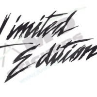 Sticker Auto Limited Edition
