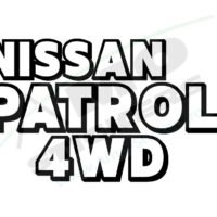 Sticker Auto NISSAN Patrol 4wd