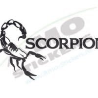 Sticker Auto Scorpion