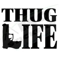 Sticker Auto Thug Life