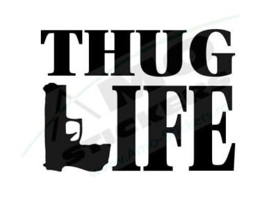 Sticker Auto Thug Life