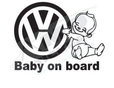 Sticker Auto baby VW On Board2
