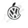 Sticker Auto Apple VW