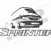 Sticker Auto Sprinter