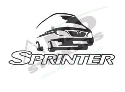 Sticker Auto Sprinter