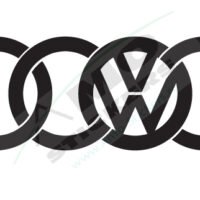 Sticker Auto Audi Volks