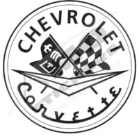 Sticker Auto Chevrolet Corvett