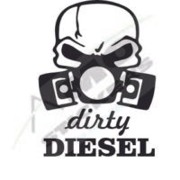 Sticker Auto Dirty DIESEL
