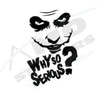 Sticker Auto Why so Serios ?