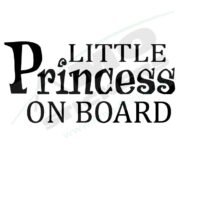 Sticker Auto Princess On Board