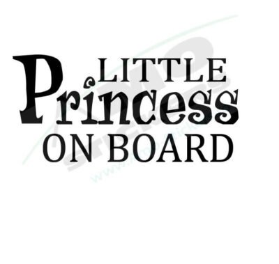 Sticker Auto Princess On Board