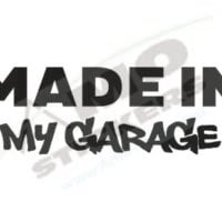 Sticker Auto made in my garage