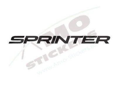 Sticker Auto Sprinter3