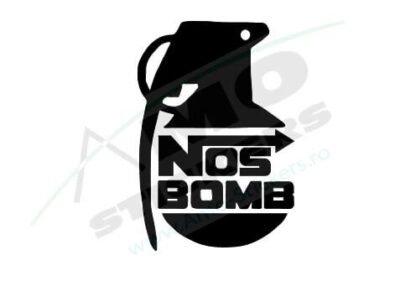 Sticker Auto NoS Bomb