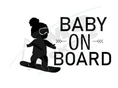 Sticker Auto Baby On Board4