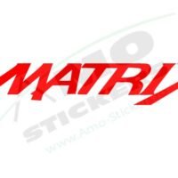 Sticker Auto Toyota MATRIX