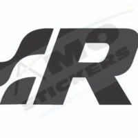 Sticker Auto Volkswagen R Logo