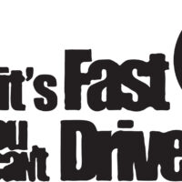 Sticker Auto It's fast