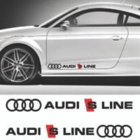 Sticker auto Audi S line 2buc