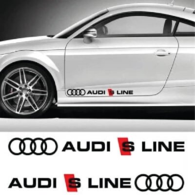 Sticker auto Audi S line 2buc