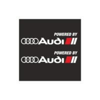 Sticker Auto Powered by Audi