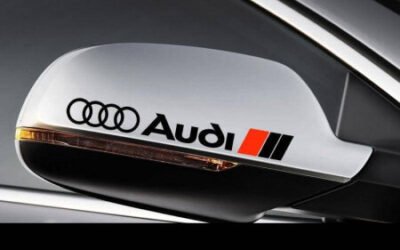 Sticker Auto 2buc Audi oglinzi