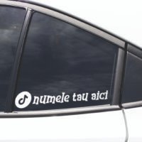 Sticker auto tiktok personalizat