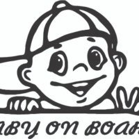 Sticker auto Baby On Board 32