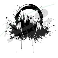 Sticker Auto Casti Audio