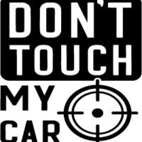 Sticker Auto Don't Touch