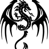 Sticker Auto Dragon