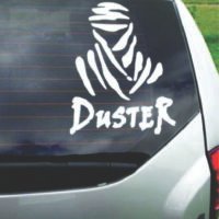 Sticker Auto Duster Dakar