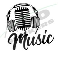 Sticker Auto Music