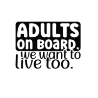 adult on board