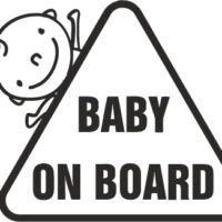Sticker Auto Baby On Board 17