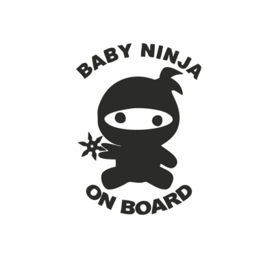 baby on board ninja