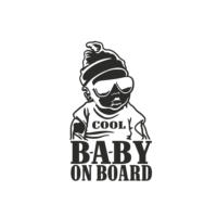 cool baby on board